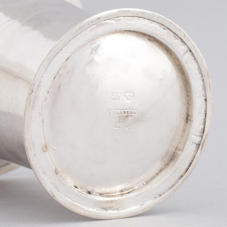 Christian Kullberg, bägare, silver, Ystad 1793.