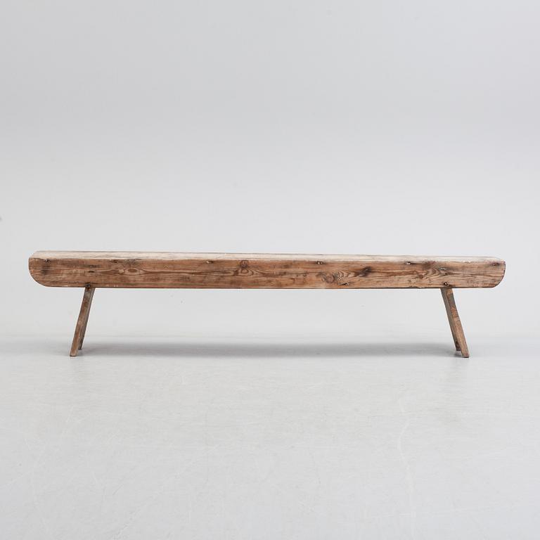 A 19th century bench.