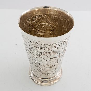 Cup Baroque style, silver GAB Stockholm 1938.