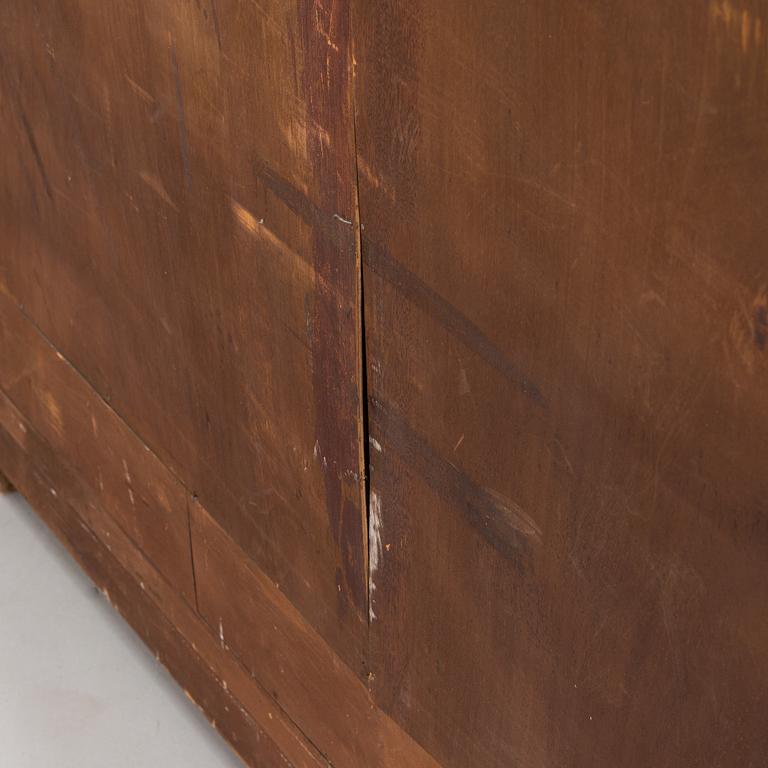 Lauri Järveläinen, kirjakaappi, Tampereen Höyrypuuseppä oy, Tampere 1920-luku.