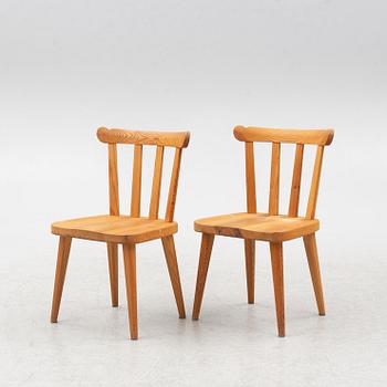 Nordiska Kompaniet, stolar, ett par, "Ekerö", 1940-tal.