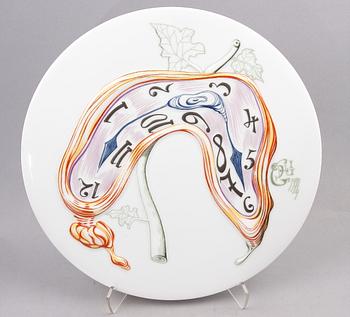 FAT, porslin,1133/3000 Salvadore Dali för Rosenthal 1976.