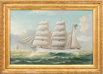 William Howard Yorke, ship portrait "Jason".