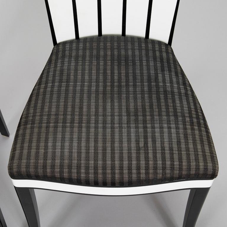 Eliel Saarinen, two 'Saarinen House Cranbrook' chairs, Adelta.