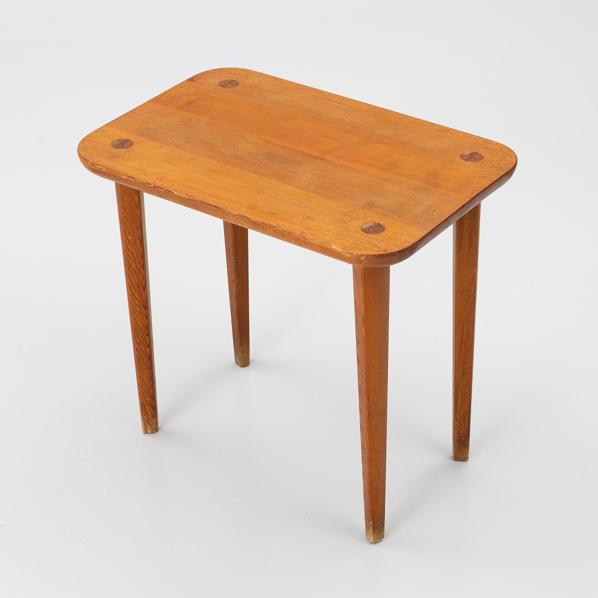 Soffbord, sportstugemöbel, Swedish Modern, 1940-50-tal.