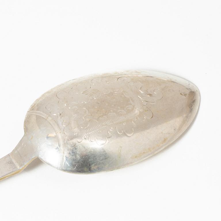 Bestick, 10 st, silver, Danmark 1912-13.