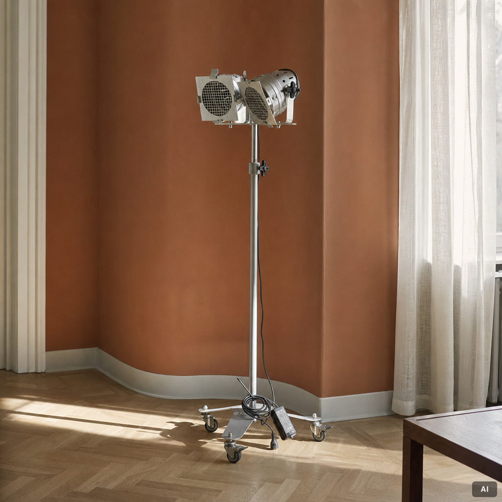 Studiobelysning, La Relco, Italien.