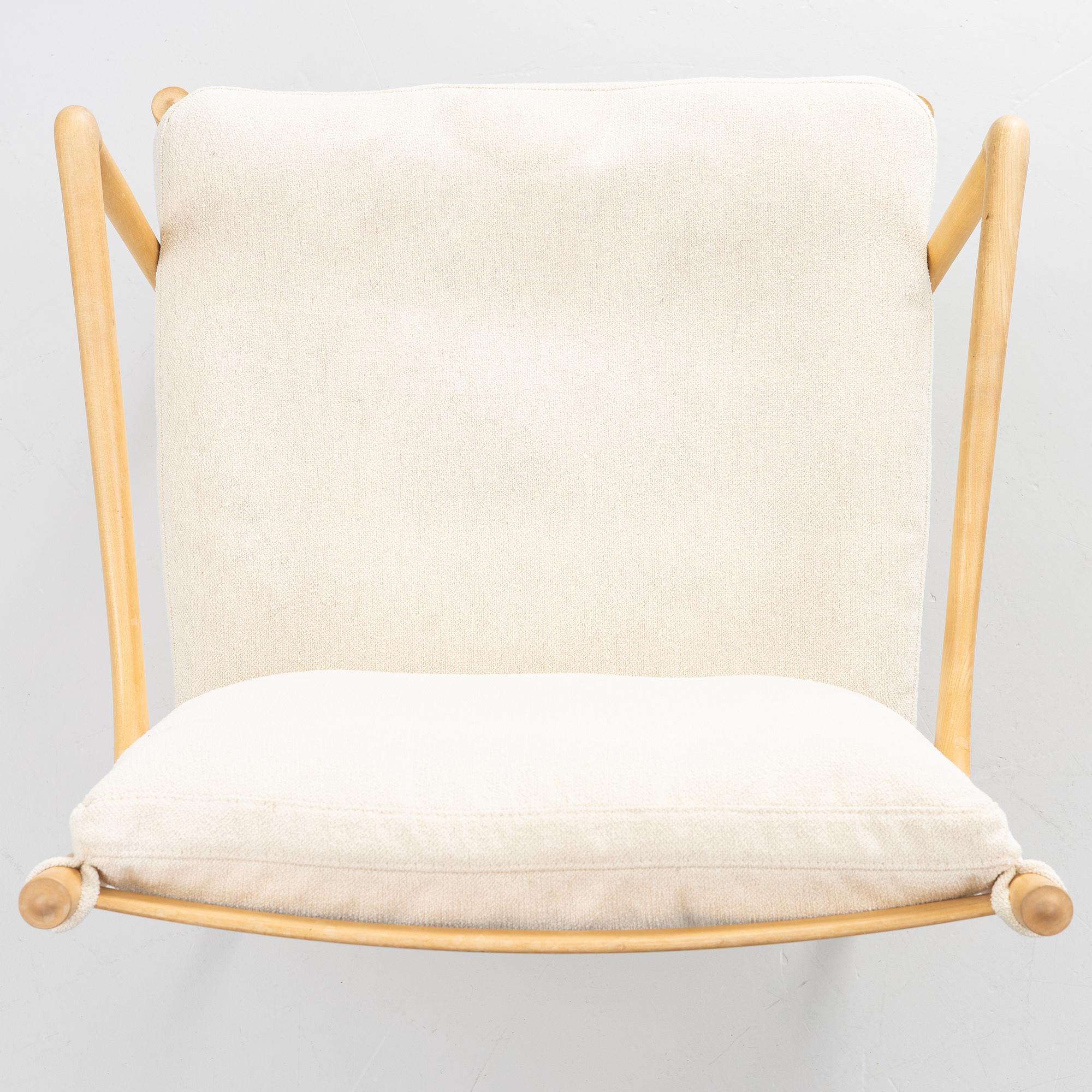 Ole Wanscher, a pair of 'Colonial Chair PJ 149' armchairs, Poul Jeppesen, Denmark.