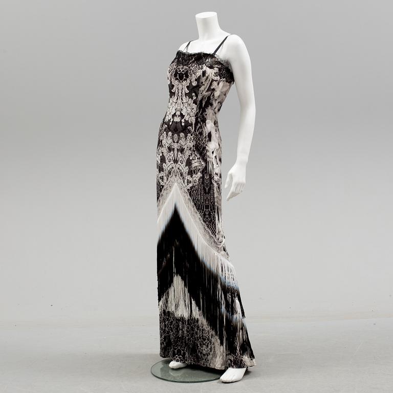 A Roberto Cavalli dress, Italian size 46.