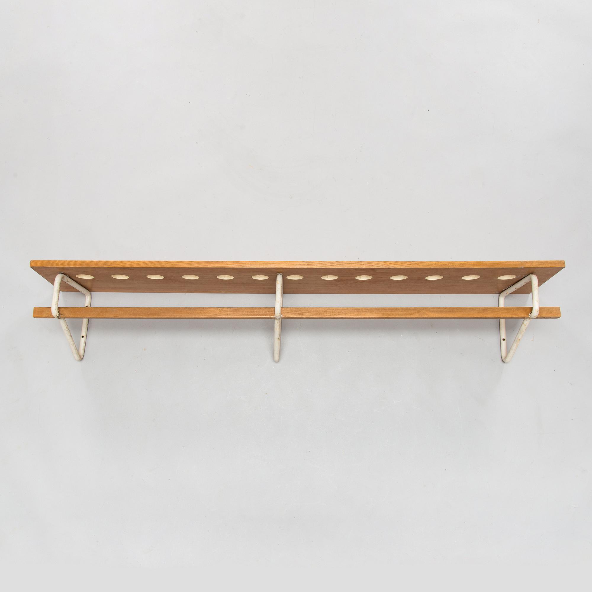 A coat rack probably by Lasse Ollinkari for Aarne Ervi Architect's office manufacturer Haimi 1952.