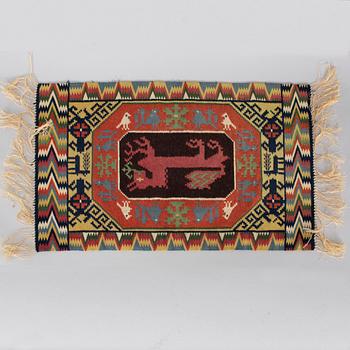 ALLMOGE, 7 delar, bl a 4 skäktknivar, 1800-tal.