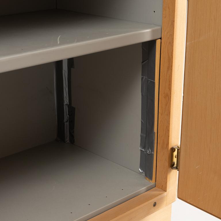 Børge Mogensen & Grethe Meyer, a four-piece book case, 'Boligens Byggeskabe', second half of the 20th century.