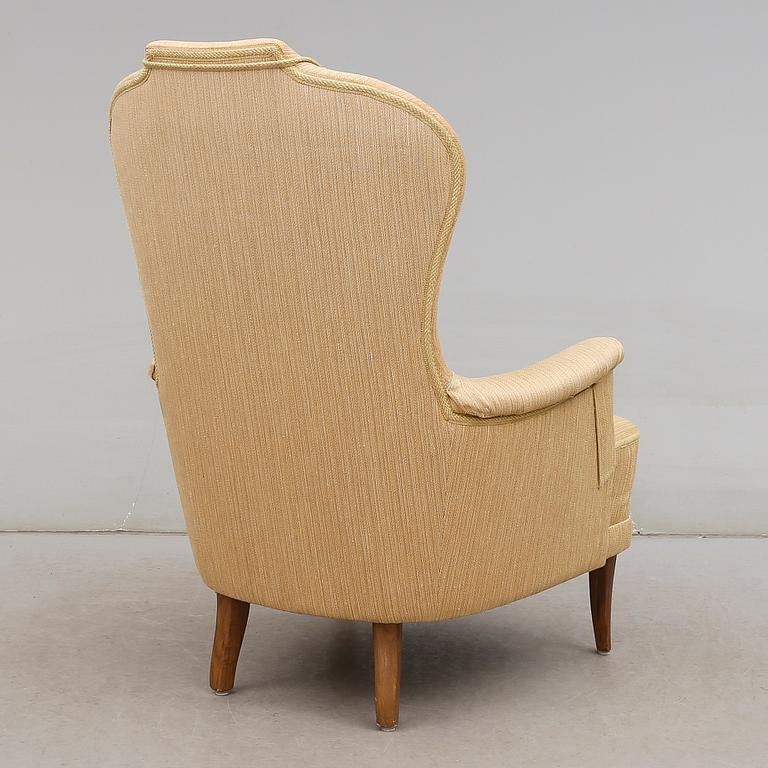 FÅTÖLJ, "Farmor", Carl Malmsten, OH Sjögren, 1900-talets andra hälft.