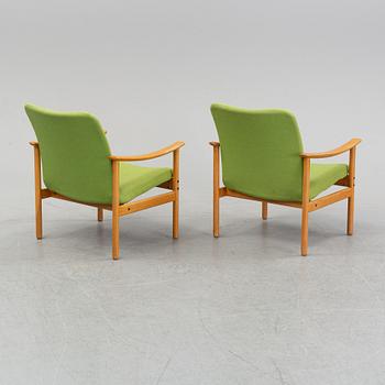 Alf Svensson, fåtöljer, ett par, Ljungs Industier, Malmö, 1960-tal.