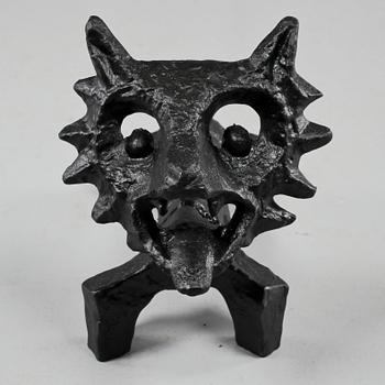 ELDHUND, gjutjärn, "Räven", Olle Hermansson, Husqvarna, 1900-talets andra hälft.