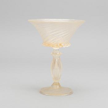 SALVIATI & CO, tillskriven tazza Murano Italien omkring 1900.