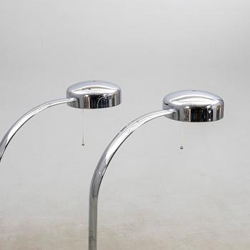 RICHARD CARRUTHERS, floor lamps, a pair, "Arcade", Ateljé Lyktan, 1970s/80s.