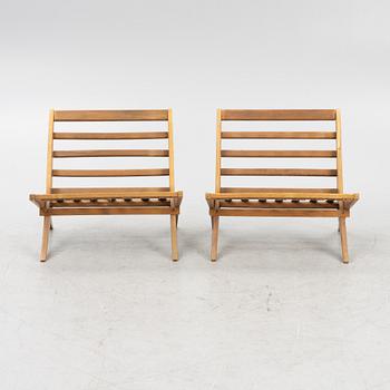 Gillis Lundgren, armchairs, "Bumerang", Ikea, 1950s/60s.