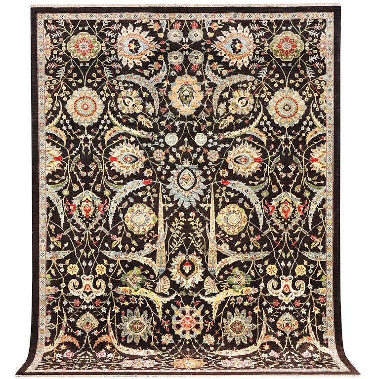 A Kazak carpet, c. 352 x 263 cm.