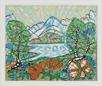 Uno Vallman, The Mountain Lake.