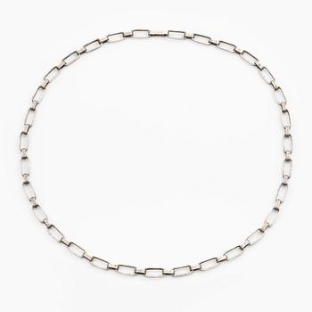 Atelier Borgila, necklace, silver, links.