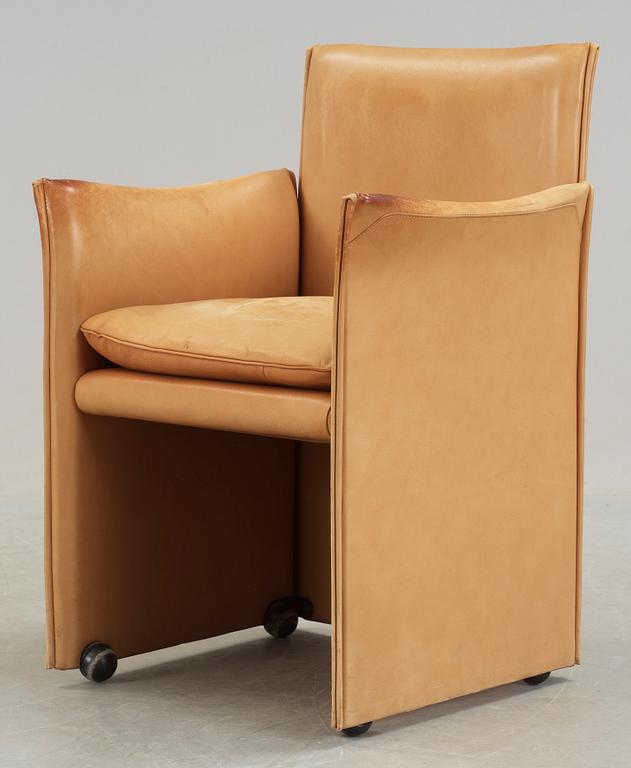 KARMSTOL, "Break", Mario Bellini, Cassina, modellen formgiven 1976.