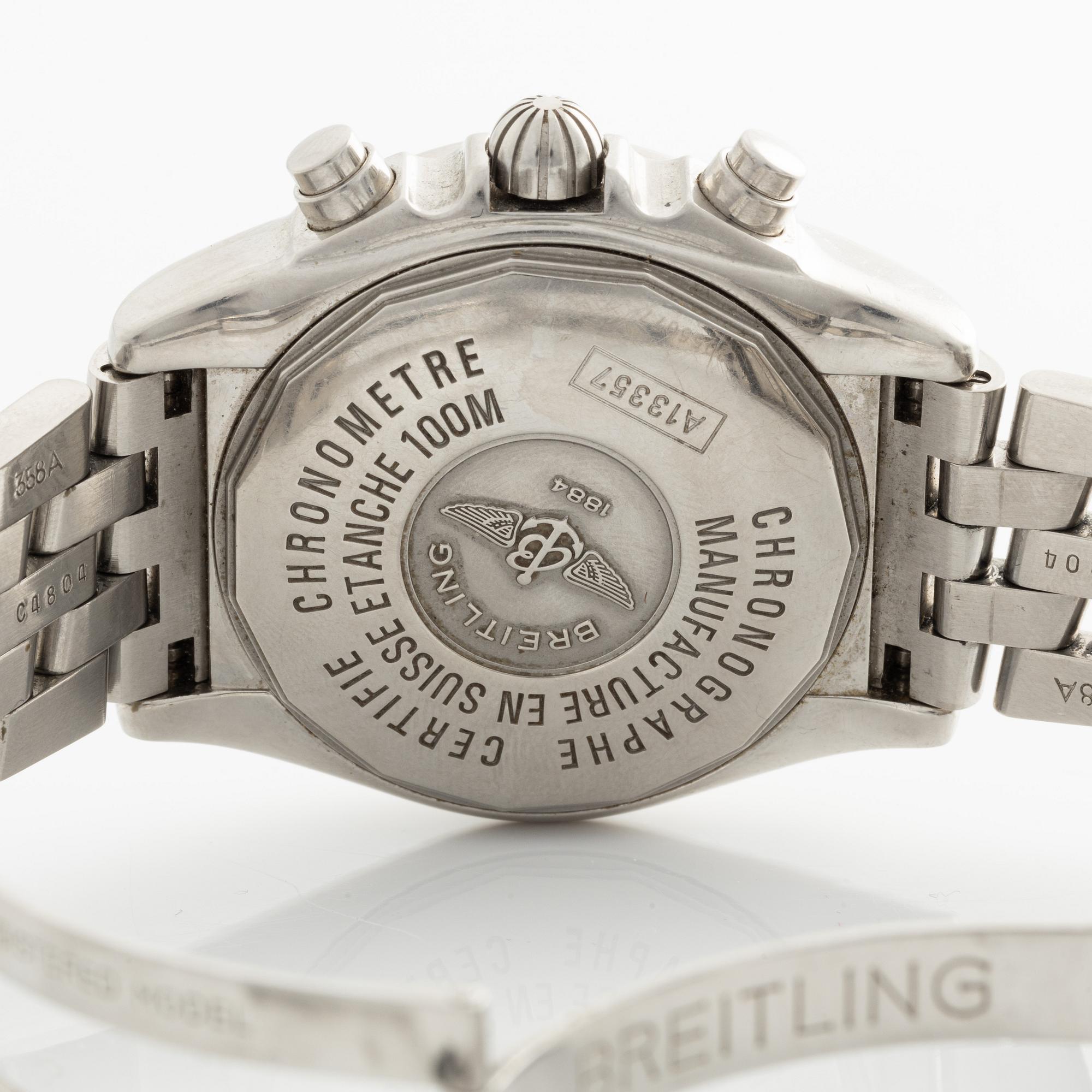 Notice Originale Breitling Pour Montre Chrono Cockpit - Occasion - Accessoire