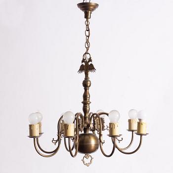 Ceiling lamp, Baroque style, first half of the 20th Century.
