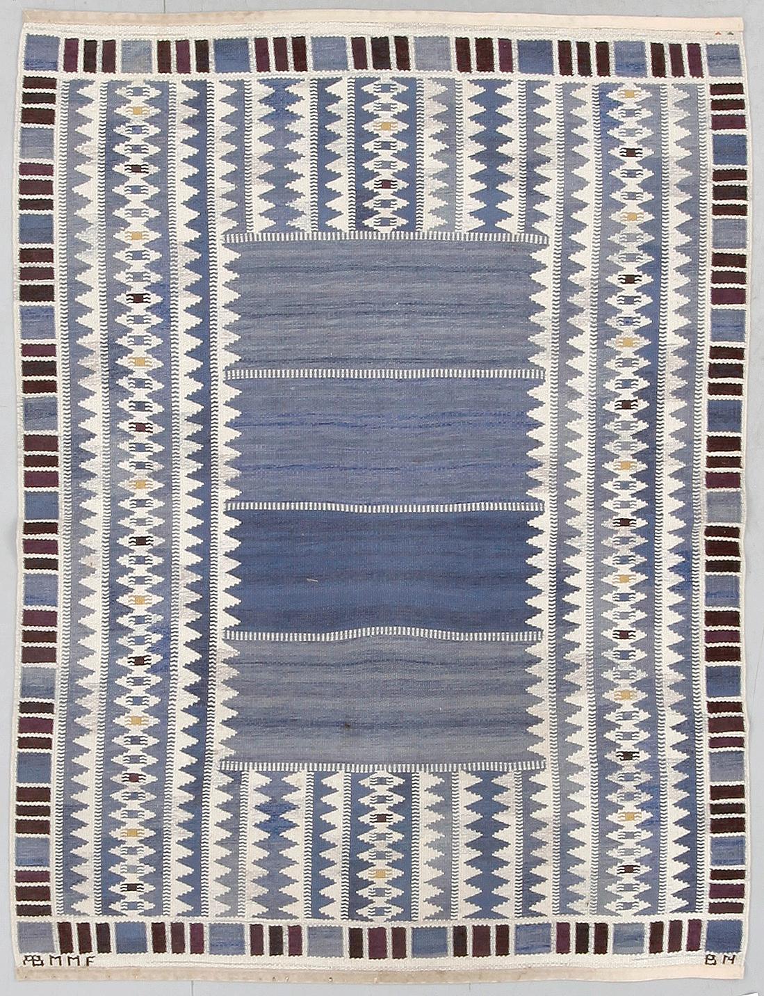 MATTA, rölakan, märkt AB MMF, Barbro Nilsson. Ca 204 x 156.