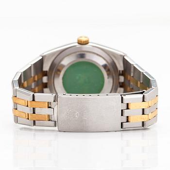 Rolex, Oysterquartz, Datejust, "Diamond Dial", wristwatch, 36 mm.