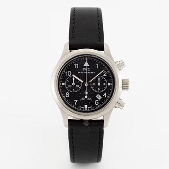 IWC, Pilot Chronograph, armbandsur, 36 mm.