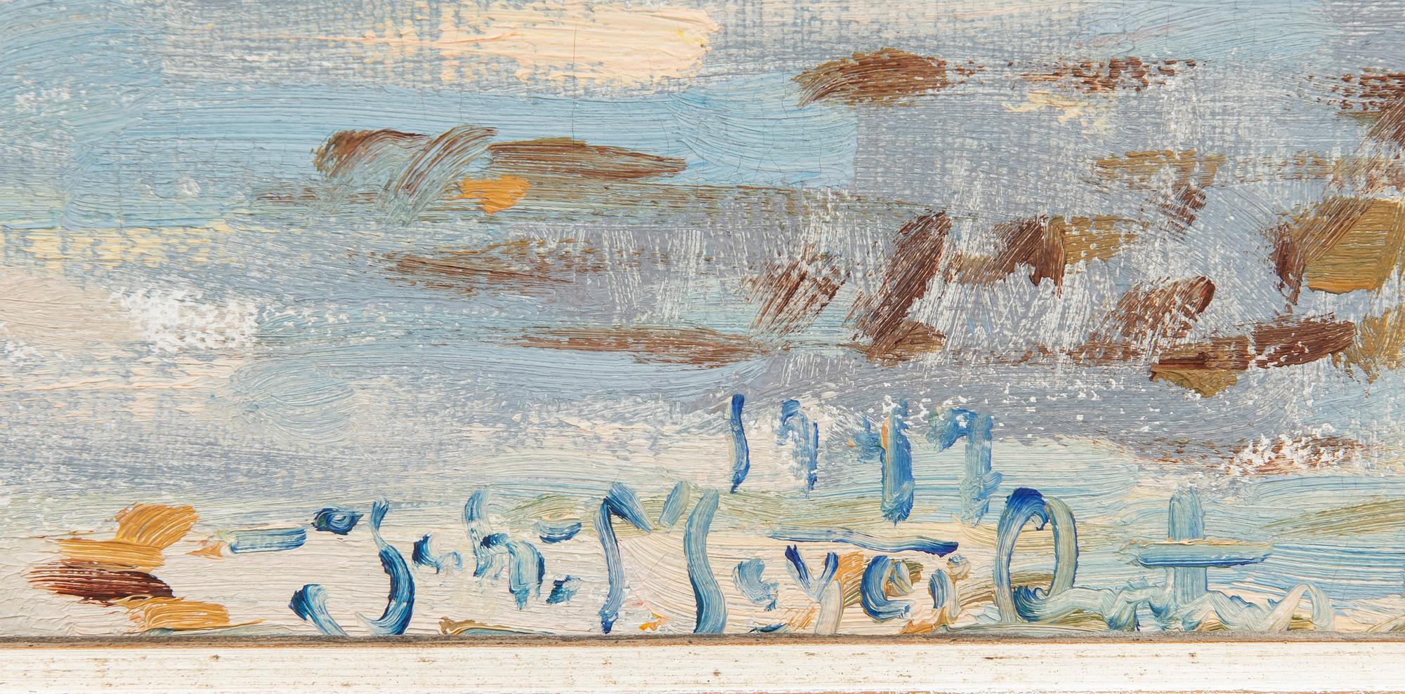 Johannes Meyer Andersen, oil on canvas, signed and dated 1947.