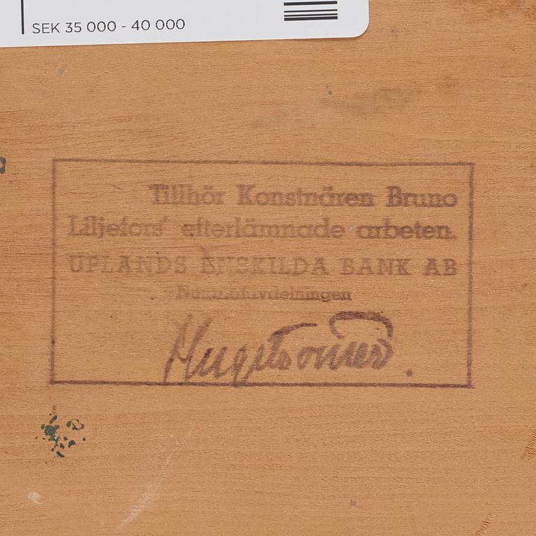 Bruno Liljefors, Flying Swan.