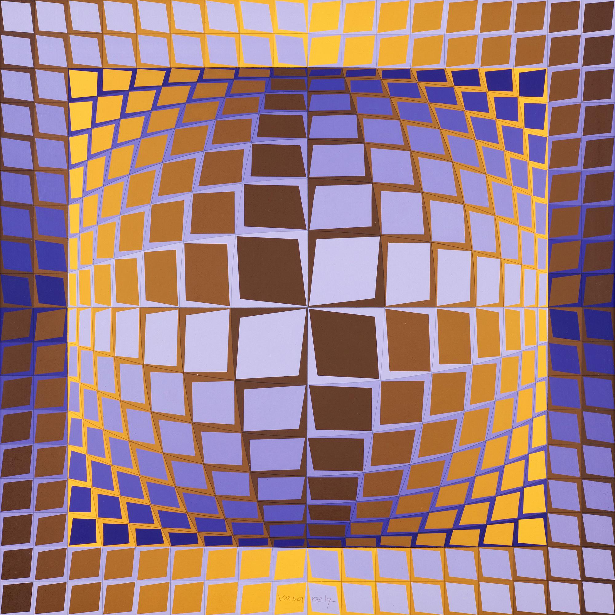 Victor Vasarely, "Zett-P".