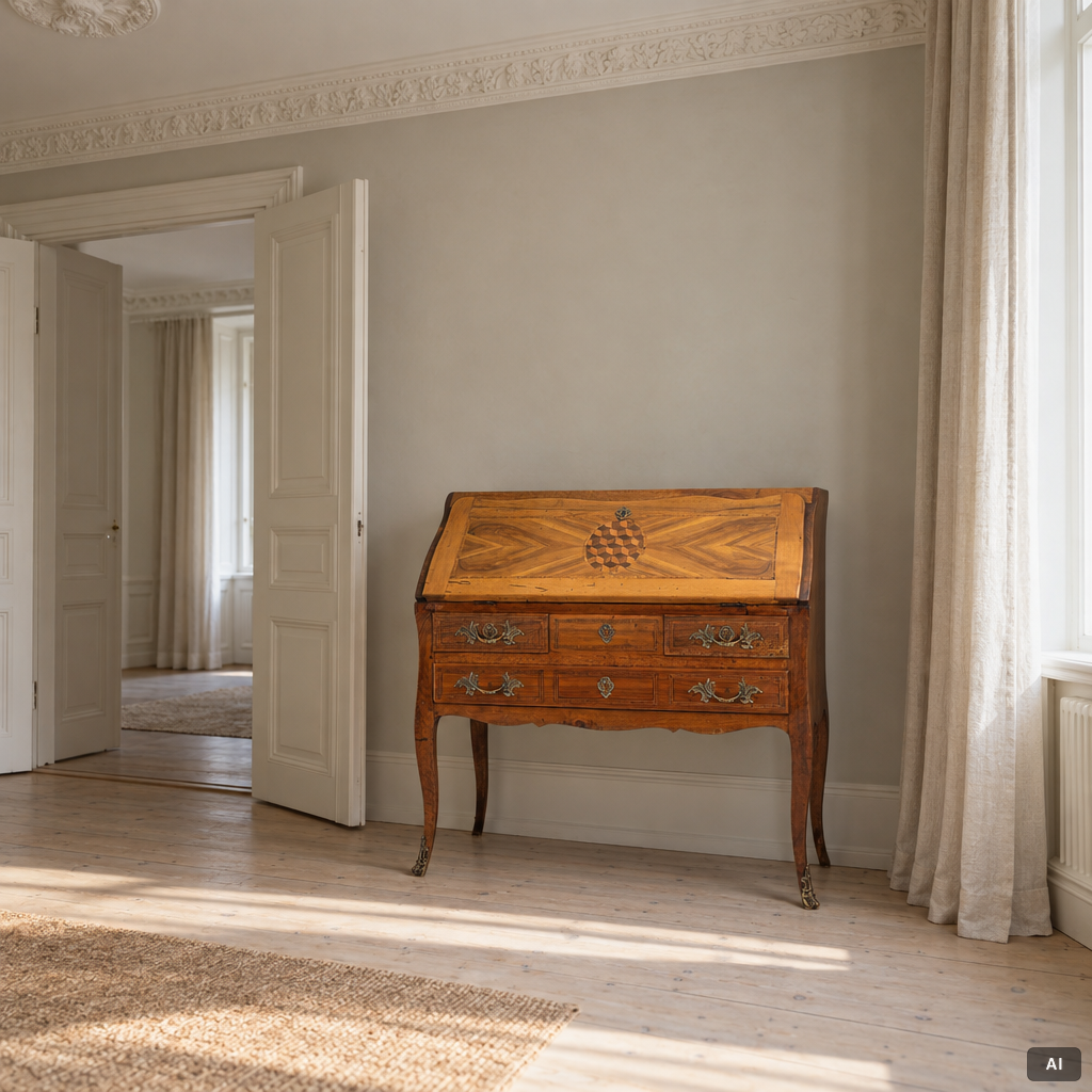 A writing desk, Louis XV, France, 18th Century.