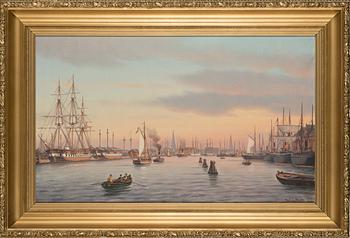 Johan Jens Neumann, Harbour view.