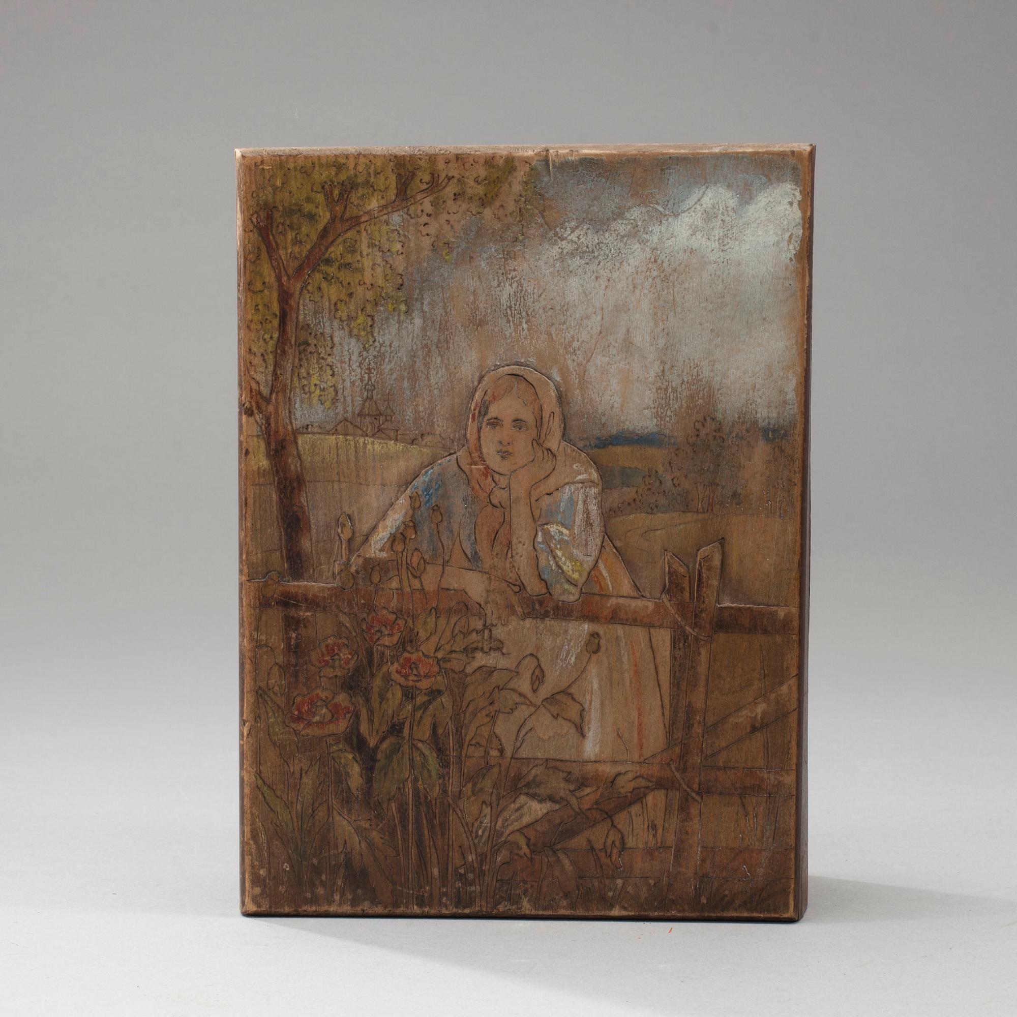 SKRIN, trä, Ryssland 1900-talets första hälft.