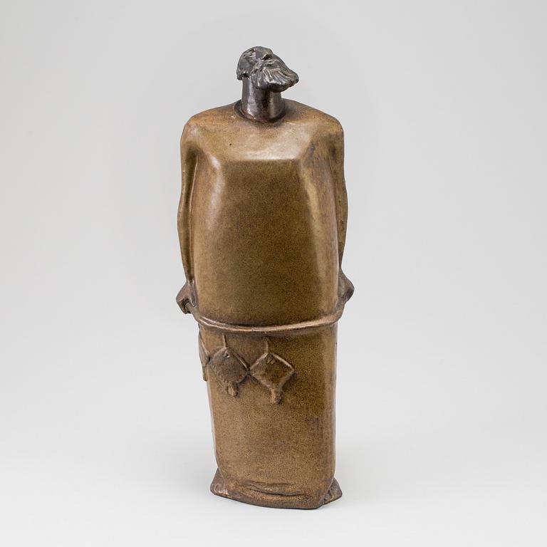 ÅKE HOLM, sculpture, stoneware, signed, Höganäs.