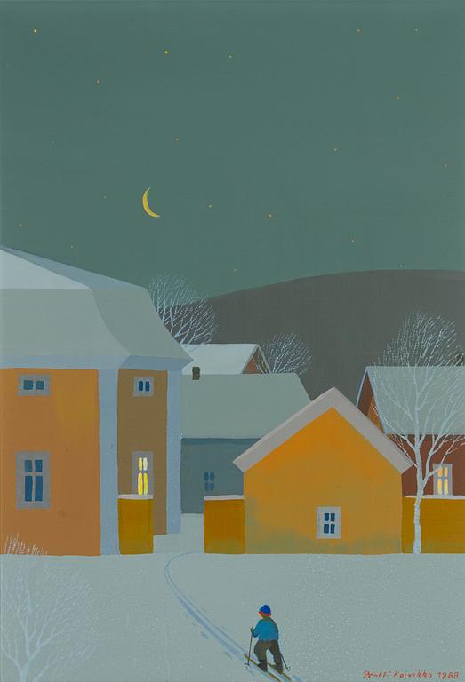 Pentti Koivikko, Skidåkare.