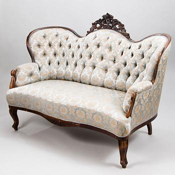 A late 19th century sofa.