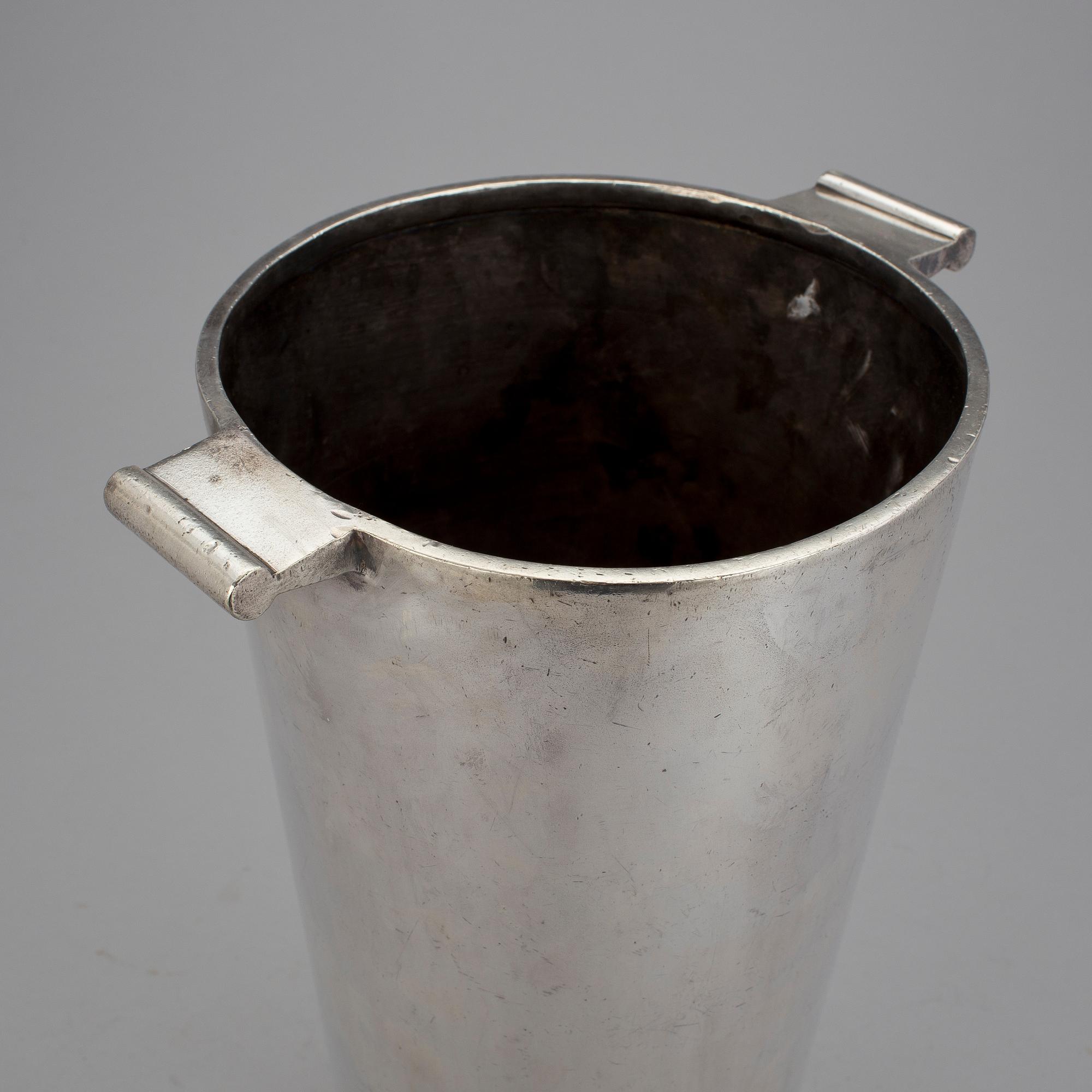 CHAMPAGNEKYLARE, pläter, Hollandia plate, "Continental", Art decó-stil, 1900-talets mitt.
