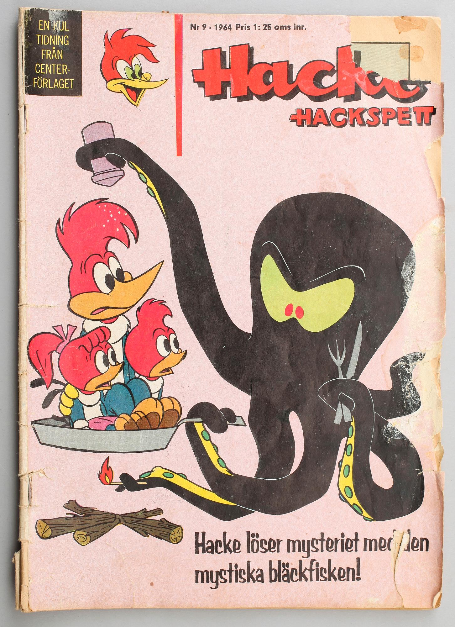 SERIETIDNINGAR, ca 80 st, 1960-tal.