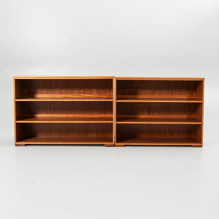 Bookcases, 2 pcs, mid-20th century.