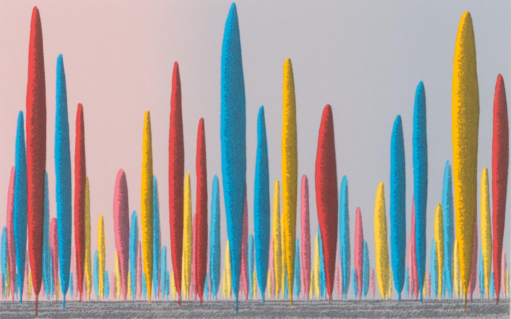 Kristian Krokfors, silkscreen, signed and dated 2016, numbered 44/100.