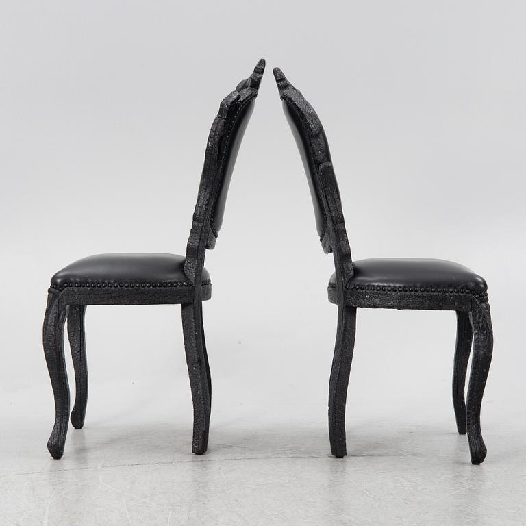 Maarten Baas, ten 'Smoke Dining Chair, Moooi, Netherlands, after 2002.