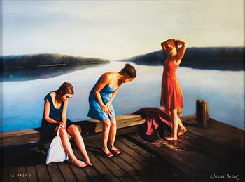 Karin Broos, giclée print, signed and numbered SE 10/90.