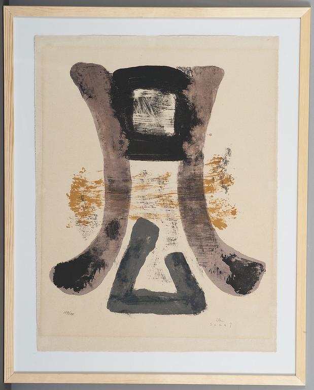 KUMI SUGAI, litografia, nro. 109/120, sign.
