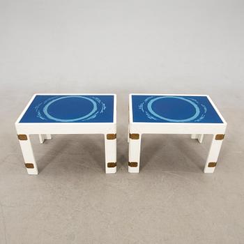 Bra Bohag AB, "Konsul", tables, a pair, 1960s-1970s.