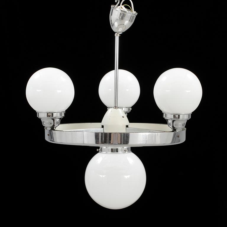 TAKLAMPA, 1940/50-tal. Höjd ca 72 cm.