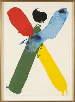 Jan Naliwajko, mixed media on paper, signed and dated 1989.